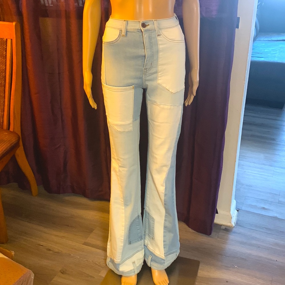 Multi Denim Boot Cut Jeans